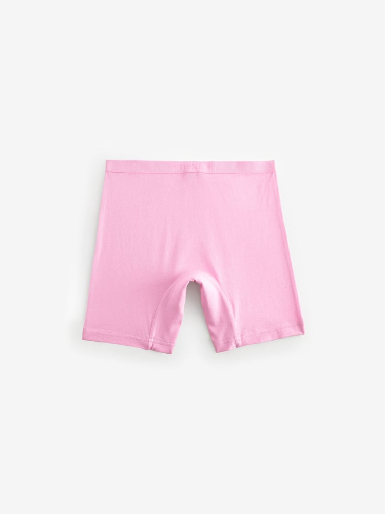 Multi Pastel Stampy Long Leg Short Briefs 5 Pack (2-16yrs) - Image 2 of 9