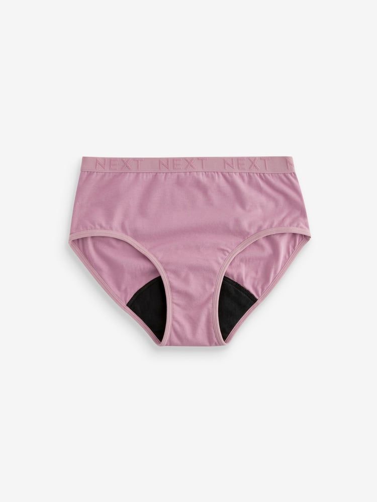 Purple Teen Light Flow Period Pants 2 Pack (7-16yrs) - Image 2 of 7
