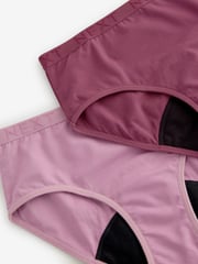 Purple Teen Light Flow Period Pants 2 Pack (7-16yrs) - Image 6 of 7