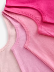 Bright Pink Vests 5 Pack (1.5-16yrs) - Image 8 of 8