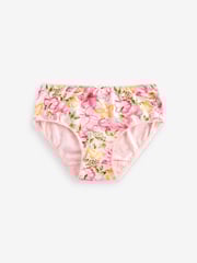 Pink Fairy Print Briefs 7 Pack (1.5-16yrs) - Image 8 of 11