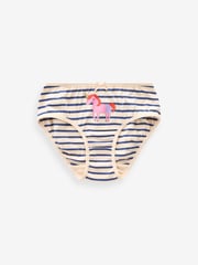 Pink/Blue Unicorn Character Briefs 7 Pack (1.5-12yrs) - Image 2 of 10