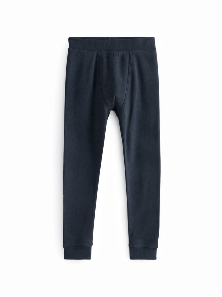 Blue/Navy Thermal Leggings 2 Pack (2-16yrs) - Image 2 of 5