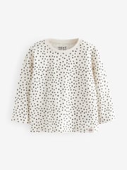 Blue 100% Cotton Long Sleeve T-Shirts 4 Pack (3mths-7yrs) - Image 2 of 7
