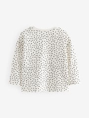 Blue 100% Cotton Long Sleeve T-Shirts 4 Pack (3mths-7yrs) - Image 6 of 7