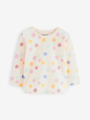 Bright Green 100% Cotton Long Sleeve T-Shirts 4 Pack (3mths-7yrs) - Image 2 of 7