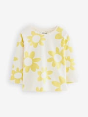Bright Green 100% Cotton Long Sleeve T-Shirts 4 Pack (3mths-7yrs) - Image 5 of 7