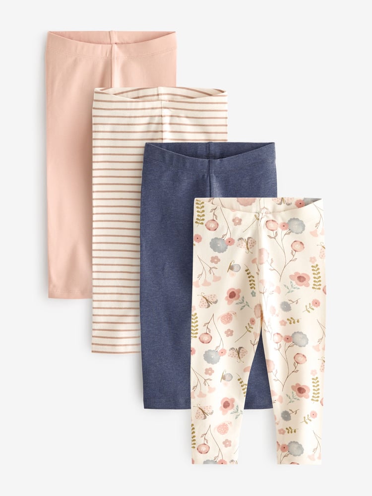 Pink Leggings 4 Pack (3mths-7yrs) - Image 1 of 11