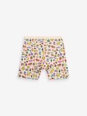 Pink/Blue Stampy Long Leg Short Briefs 5 Pack (2-16yrs) - Image 3 of 4