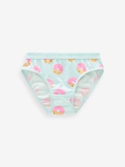 Purple/Aqua Character Bikini Briefs 5 Pack (5-16yrs) - Image 2 of 8