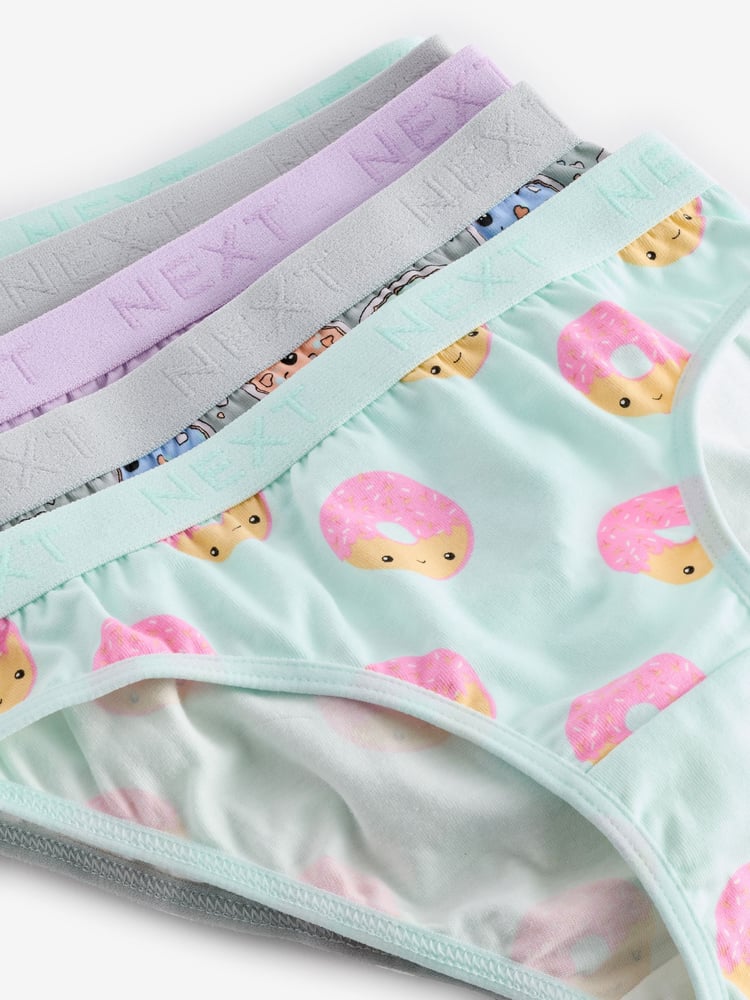 Purple/Aqua Character Bikini Briefs 5 Pack (5-16yrs) - Image 8 of 8 Purple/Aqua Character Bikini Briefs 5 Pack (5-16yrs) - Image 8 of 8
