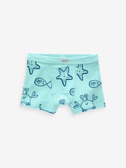 Seaside Print Soft Waistband Trunks 5 Pack (1.5-12yrs) - Image 5 of 8