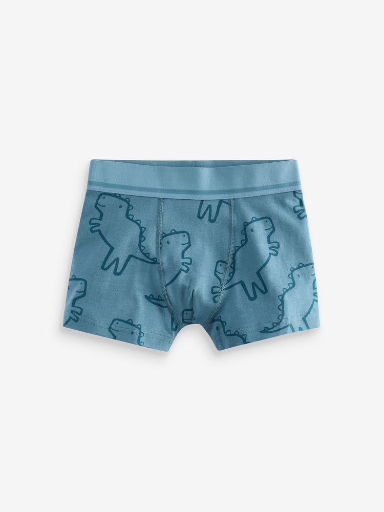 Linear Dino Print Trunks 5 Pack (1.5-16yrs) - Image 2 of 9 Linear Dino Print Trunks 5 Pack (1.5-16yrs) - Image 2 of 9