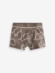 Linear Dino Print Trunks 5 Pack (1.5-16yrs) - Image 3 of 9