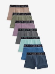 Muted Mineral Trunks 7 Pack (2-16yrs) - Image 1 of 10