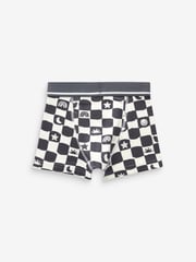 Neutral Check Smile Trunks 5 Pack (3-16yrs) - Image 2 of 8