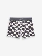 Neutral Check Smile Trunks 5 Pack (3-16yrs) - Image 3 of 8
