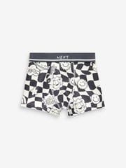 Neutral Check Smile Trunks 5 Pack (3-16yrs) - Image 4 of 8