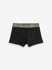 Black Mineral Waistband Trunks 10 Pack (1.5-16yrs) - Image 4 of 12
