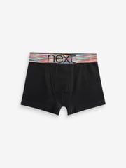 Black Bright Waistband Trunks 5 Pack (2-16yrs) - Image 3 of 8