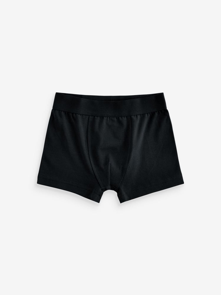 Black/White/Grey Trunks 7 Pack (2-16yrs) - Image 2 of 6