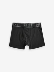 Black A-Front Trunks 5 Pack (7-16yrs) - Image 3 of 6