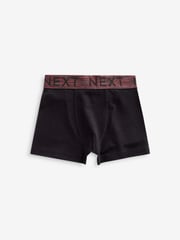 Black Autumn Waistbands Trunks 5 Pack (2-16yrs) - Image 2 of 8