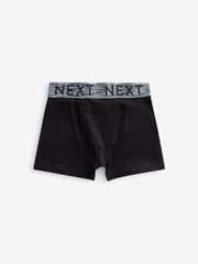Black Autumn Waistbands Trunks 5 Pack (2-16yrs) - Image 3 of 8