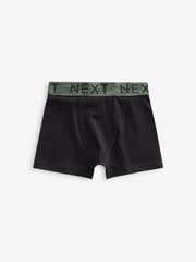 Black Autumn Waistbands Trunks 5 Pack (2-16yrs) - Image 6 of 8