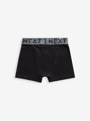 Black Autumn Waistbands Trunks 5 Pack (2-16yrs) - Image 7 of 8