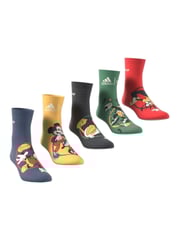 adidas Blue Mickey Mouse Socks 5 Pack - Image 1 of 9