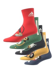adidas Blue Mickey Mouse Socks 5 Pack - Image 4 of 9