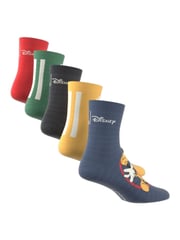 adidas Blue Mickey Mouse Socks 5 Pack - Image 9 of 9