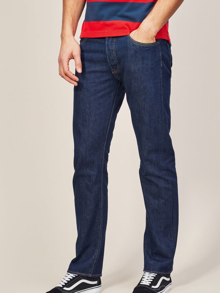 Einmalige Waschung/Marineblaue Waschung - Levi's® 501® Original Jeans - Bild 1 von 8