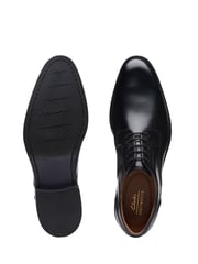 Clarks Black Standard Fit (G) British Craft Arlo Lace Shoes - Image 7 of 7