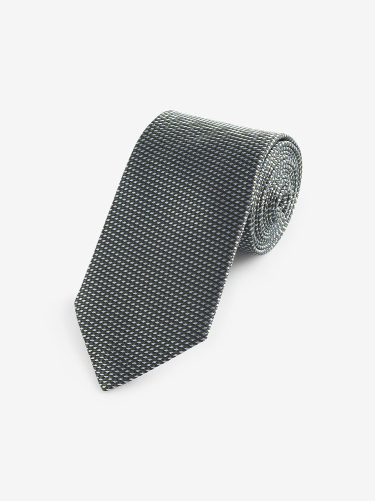 Forest Green Textured Signature Made In Italy Tie - Image 1 of 3