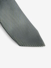 Forest Green Textured Signature Made In Italy Tie - Image 2 of 3