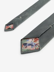 Forest Green Textured Signature Made In Italy Tie - Image 3 of 3