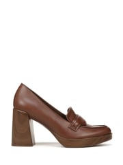 Naturalizer Genn Amble Slip-On Patent Brown Leather Shoes - Image 1 of 7
