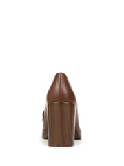 Naturalizer Genn Amble Slip-On Patent Brown Leather Shoes - Image 5 of 7