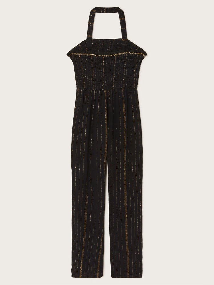 Monsoon Black Sparkle Jumpsuit - Image 2 of 3