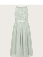 Monsoon Green Acey Sequin Truth Dress - Image 3 of 5