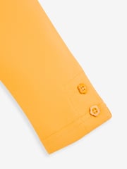 JoJo Maman Bébé Navy Blue Fruit & Yellow Girls' 2-Pack Leggings - Image 5 of 5