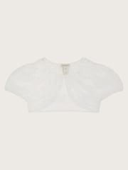 Monsoon Natural Pearl Tulle Cardigan - Image 1 of 3