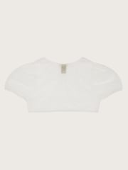 Monsoon Natural Pearl Tulle Cardigan - Image 2 of 3