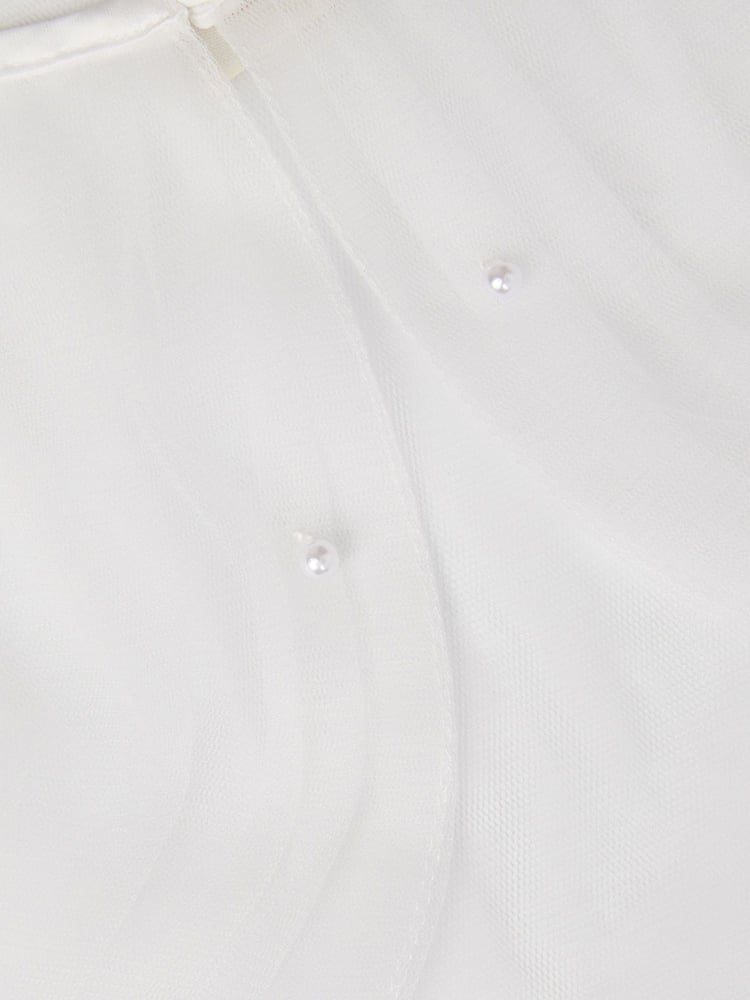 Monsoon Natural Pearl Tulle Cardigan - Image 3 of 3