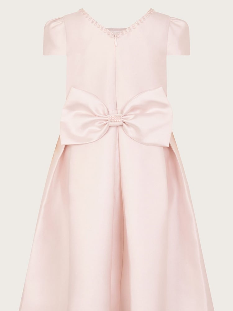 Monsoon Pink Pearl Belt Henrietta Dress - Image 1 of 3