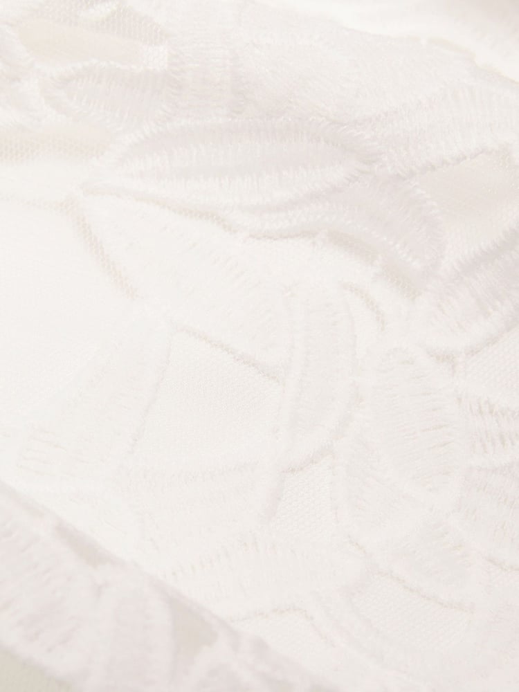 Monsoon White Corded Lace Prom Dress - Image 2 of 2