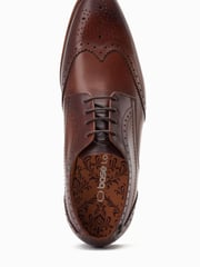 Base London Barbera Lace Up Brogue Shoes - Image 4 of 6