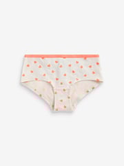 Grey/White/Black Bright Prints Briefs 7 Pack (2-16yrs) - Image 1 of 10